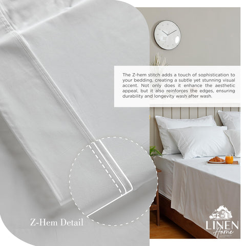 Linen Home pillowcase pair for smooth breathable nights
