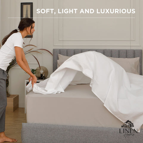 Linen Home QA inspected bedding highlights quality and longevity