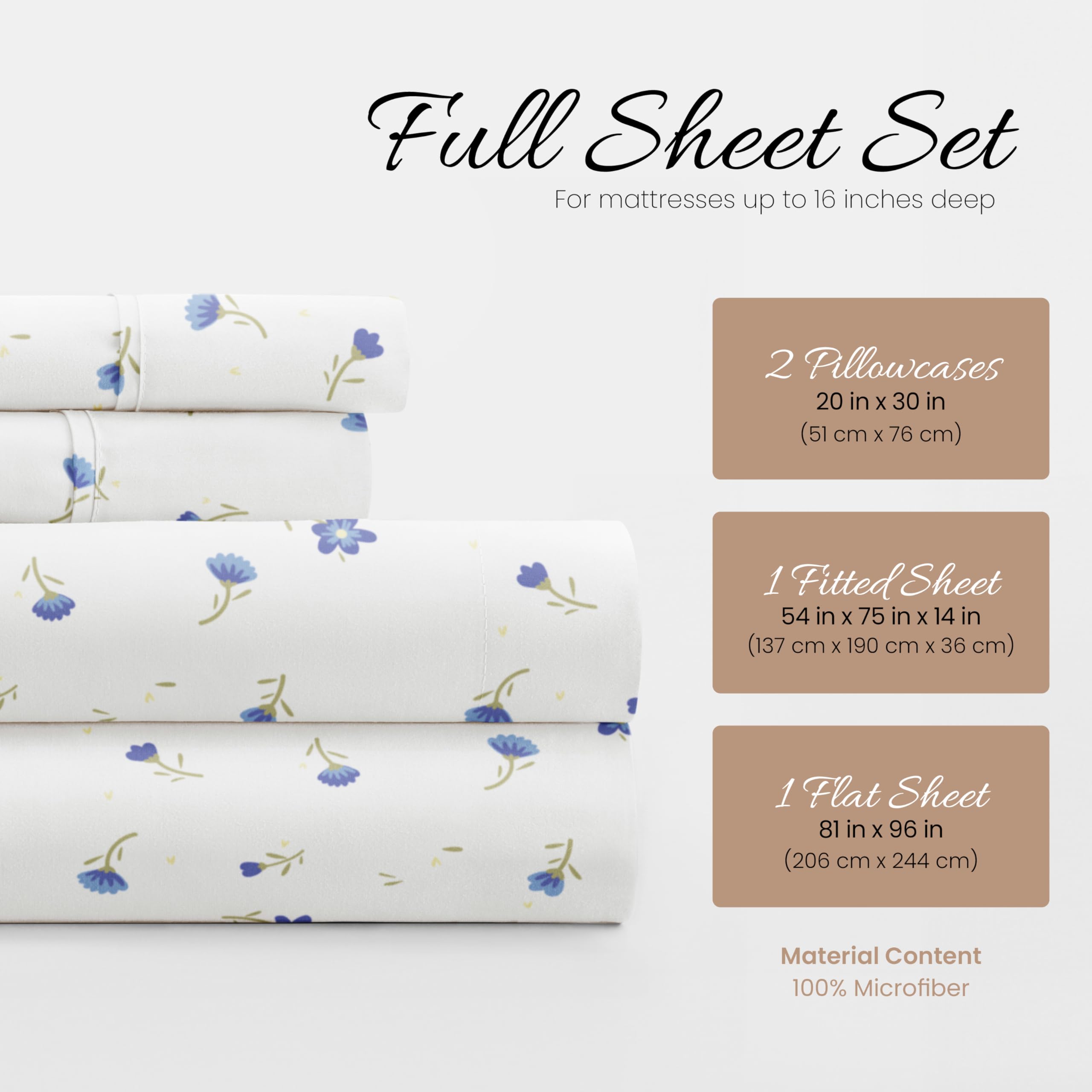 Linen Market 16 inch deep pocket sheets fitted securely over mattress