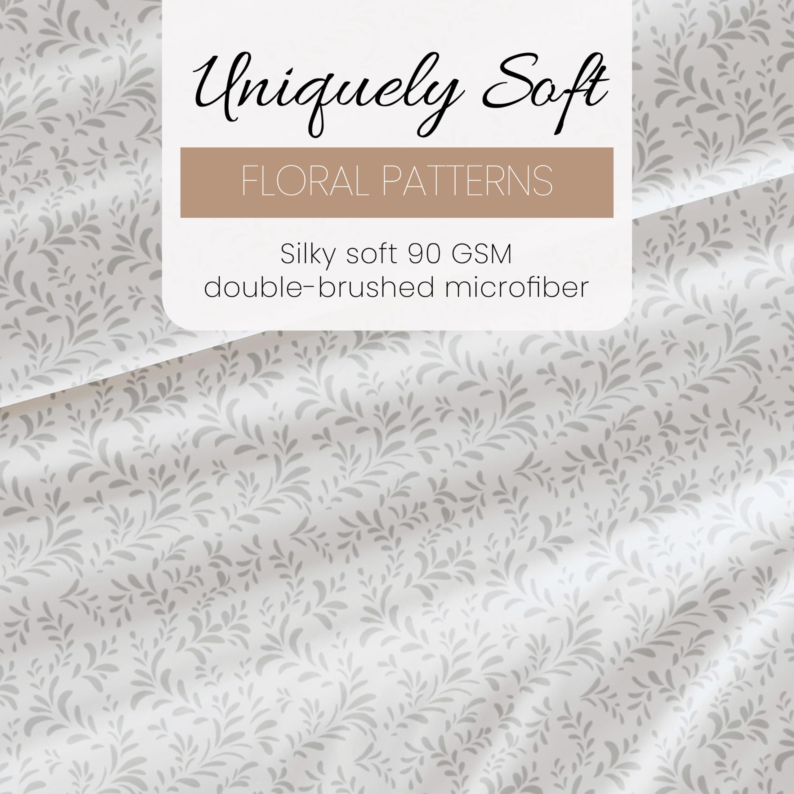 Linen Market microfiber softness shown in cozy sleep scene