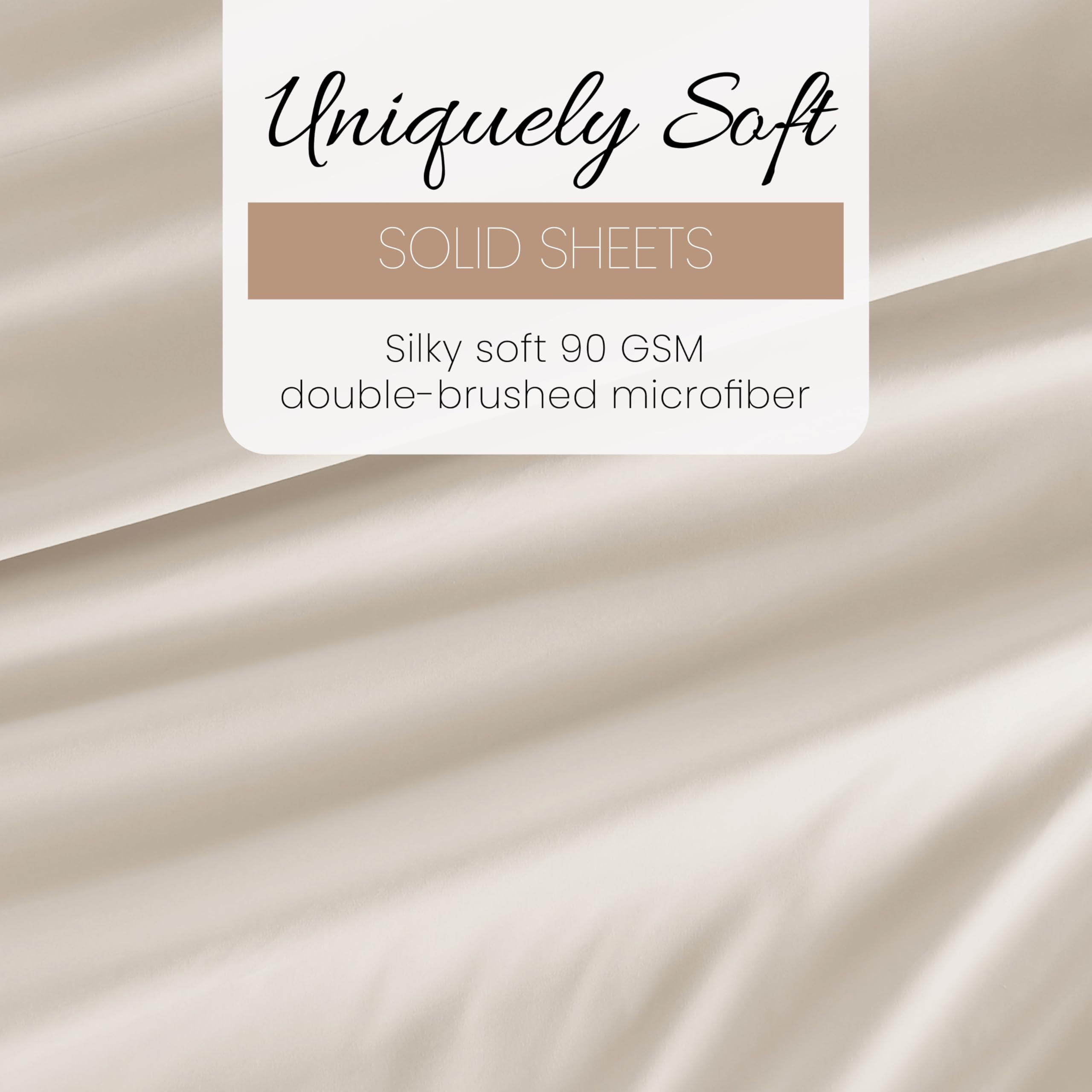 Linen Market wrinkle-free finish close-up suggesting smooth, low-maintenance bedding