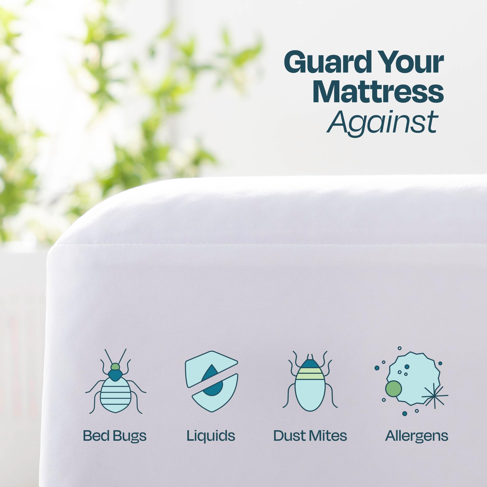 Linenspa easy care machine-washable design simplifies cleaning.