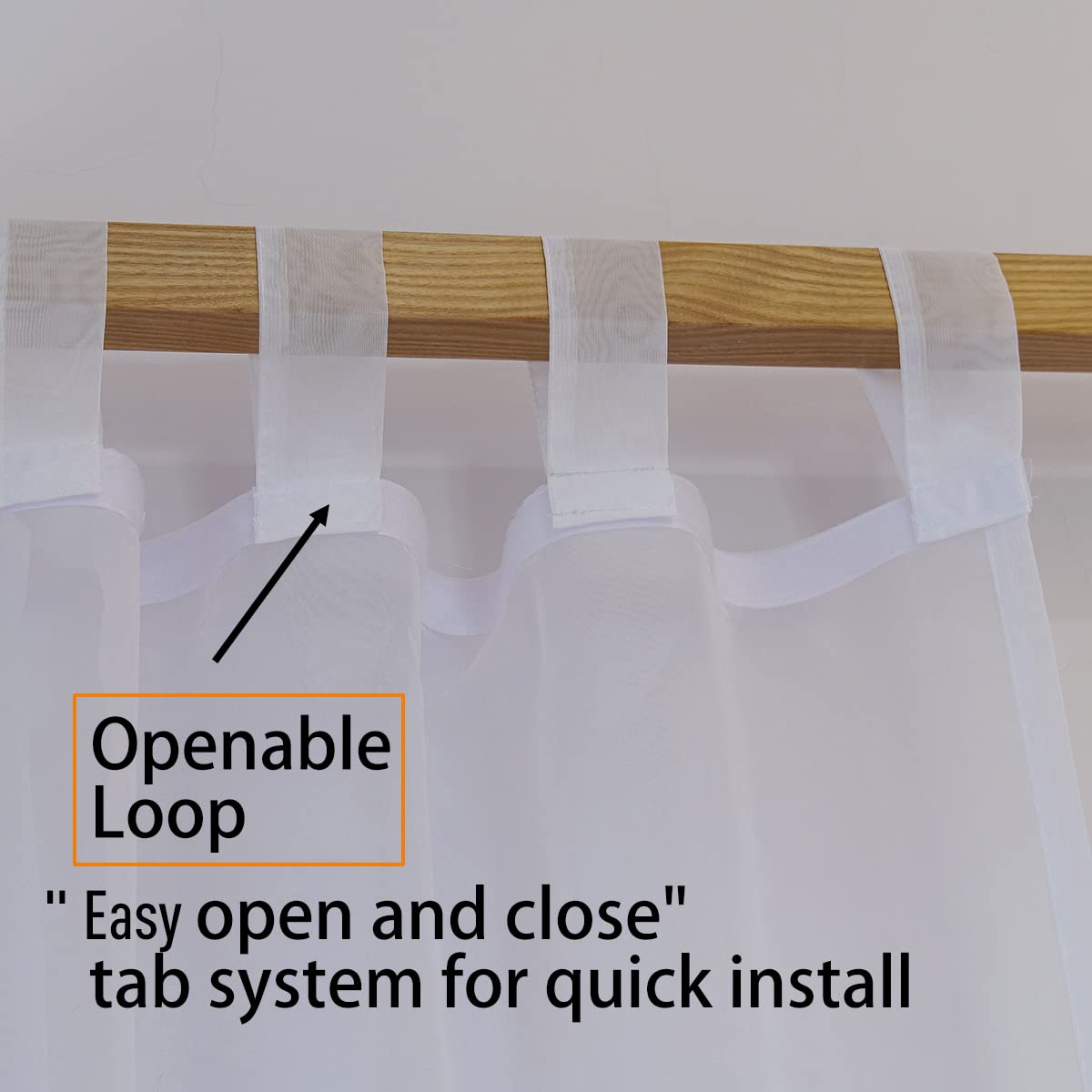 Linentalks eight panel set covers canopy beds evenly.