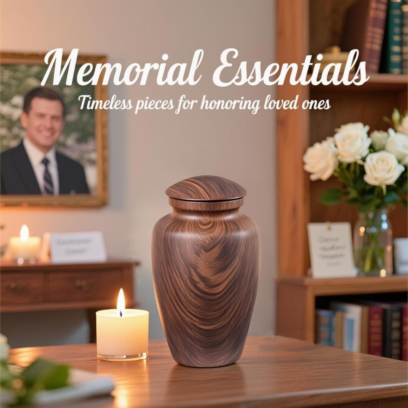 LINES ARTE design emphasizes durability and dignified display.