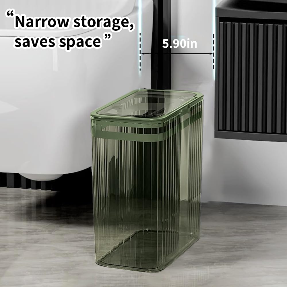 Lingerlanden odor-control lid helps minimize odors between uses.