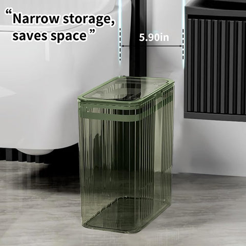 Lingerlanden odor-control lid helps minimize odors between uses.