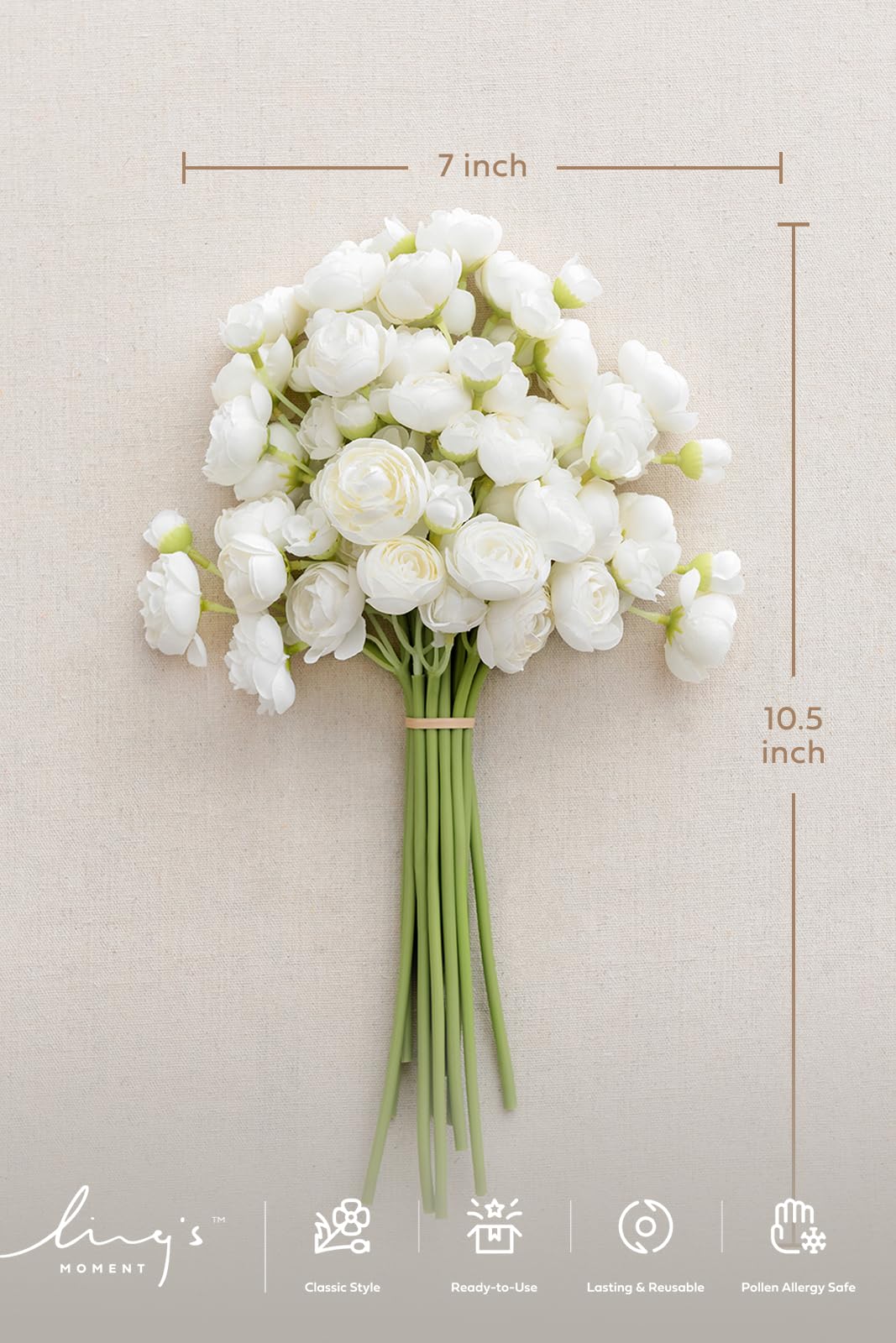 Ling's moment ranunculus bouquet filler for brides and DIY arrangements