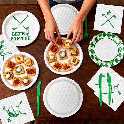 LINHAXM golf party forks for easy serving