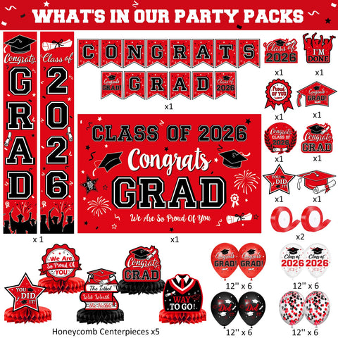 LINHAXM grad backdrop—easy wall display for a polished graduation photo wall.