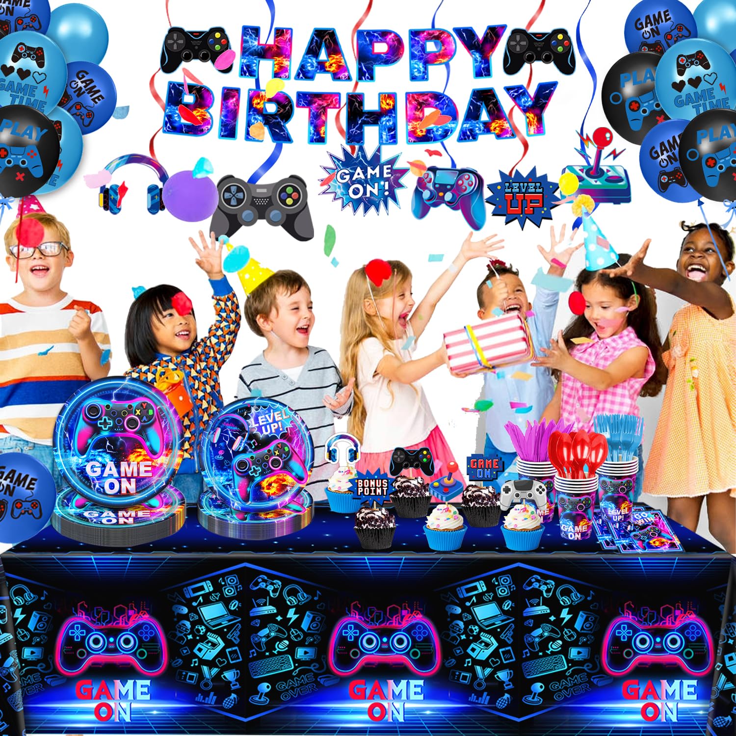 LINHAXM balloons 10 inches add color and festive flair.
