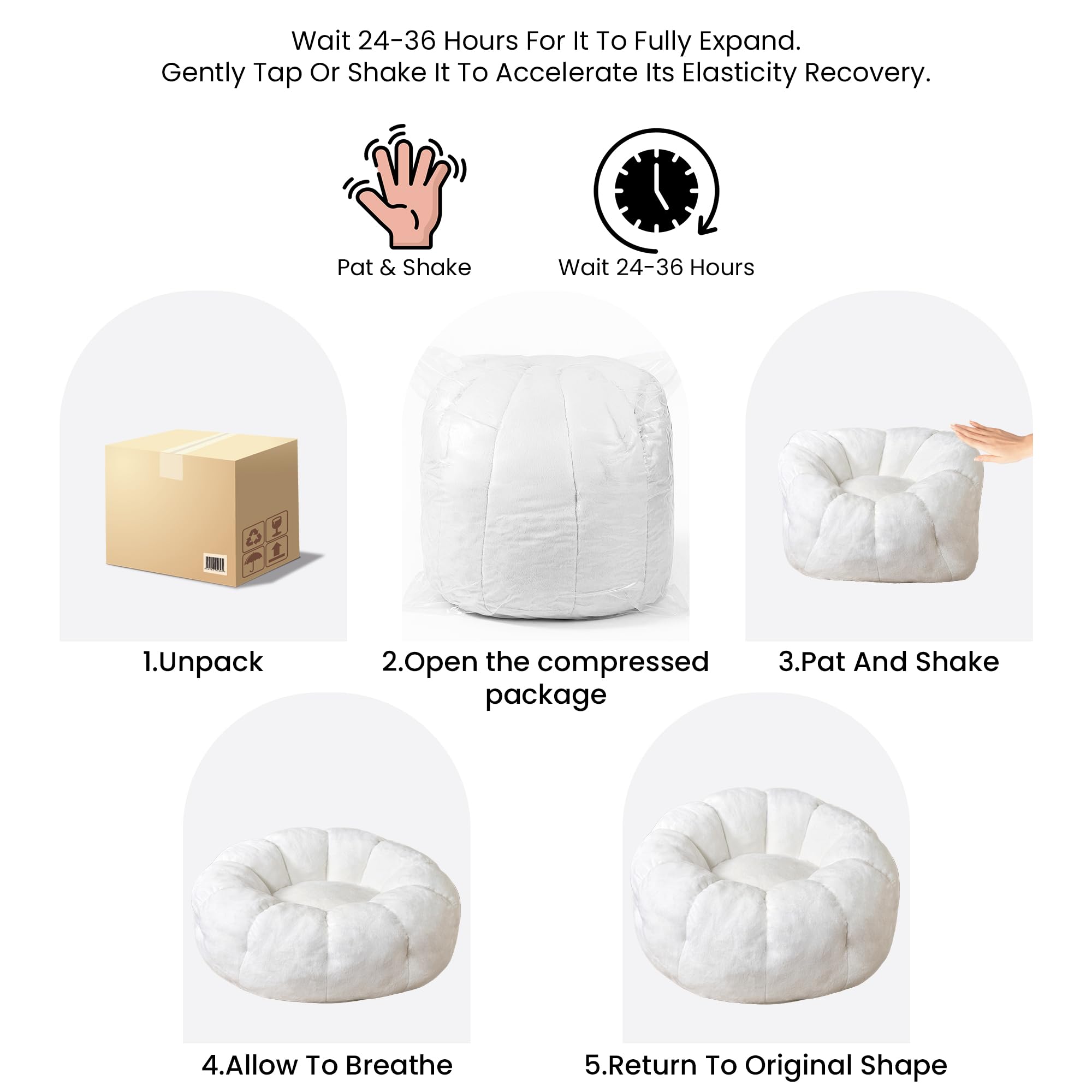 LinkRomat Vacuum-packed delivery with easy fluff and quick expansion.