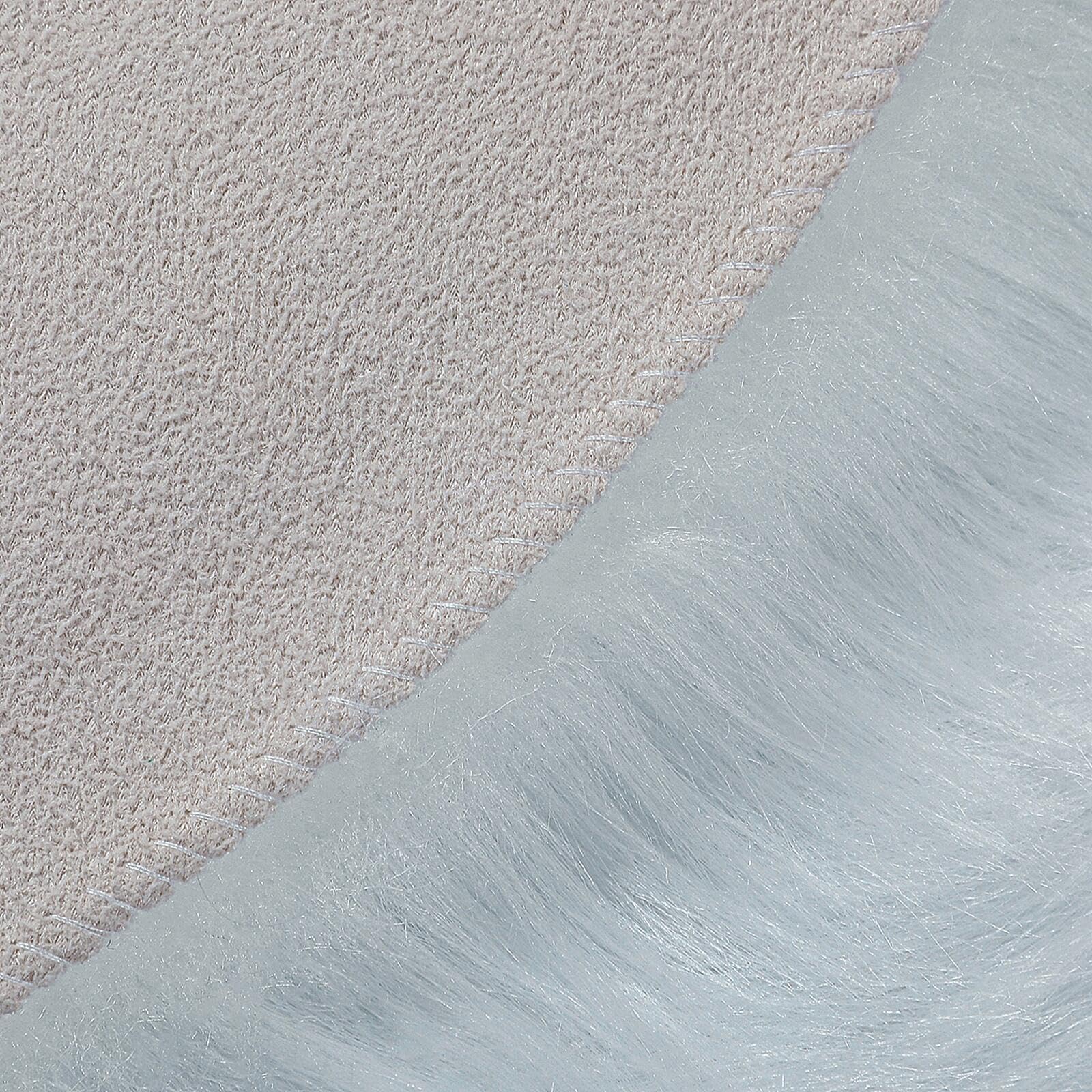 linmopm machine-washable plush rug easy cold wash care