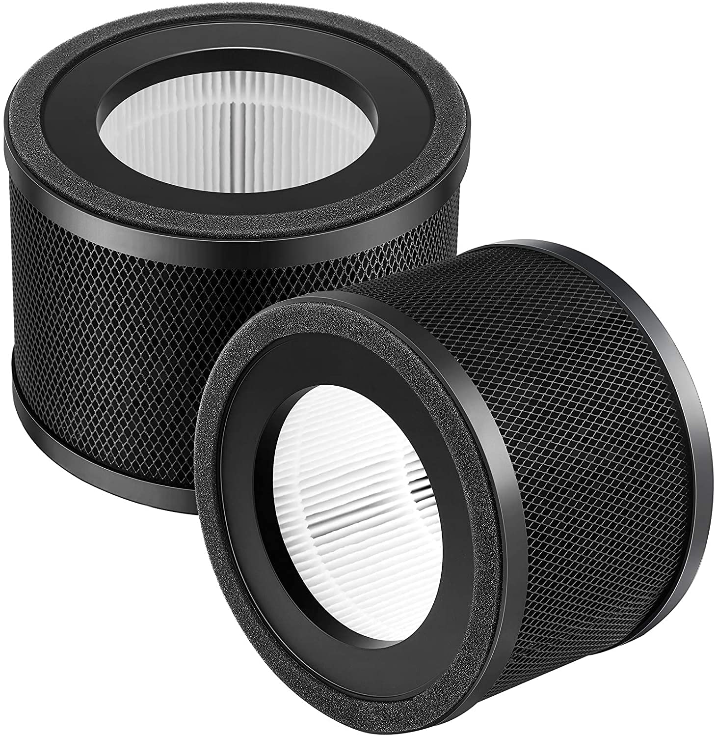 LINNIW 2-pack value replacement filters offer affordable upkeep.