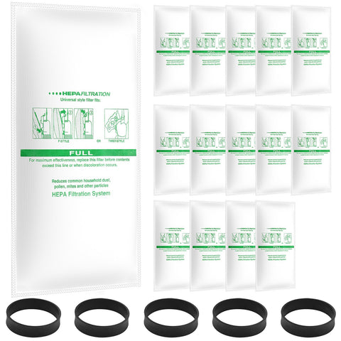 LINNIW 204811 bag-pack showing compatible vacuum bags for Avalir and Sentria with reliable containment.