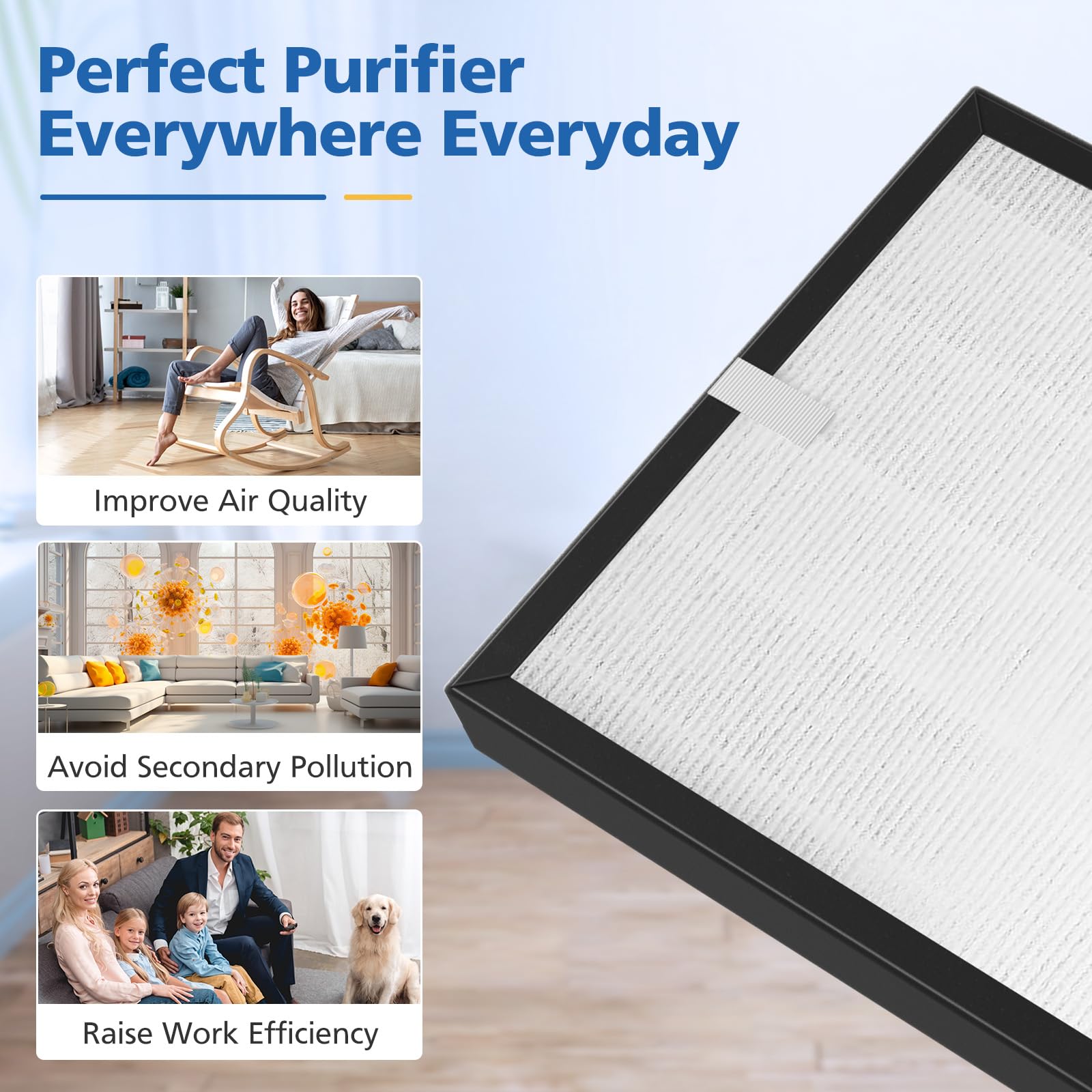 LINNIW air purifier TZ-K2 home setup for living spaces in a modern home.
