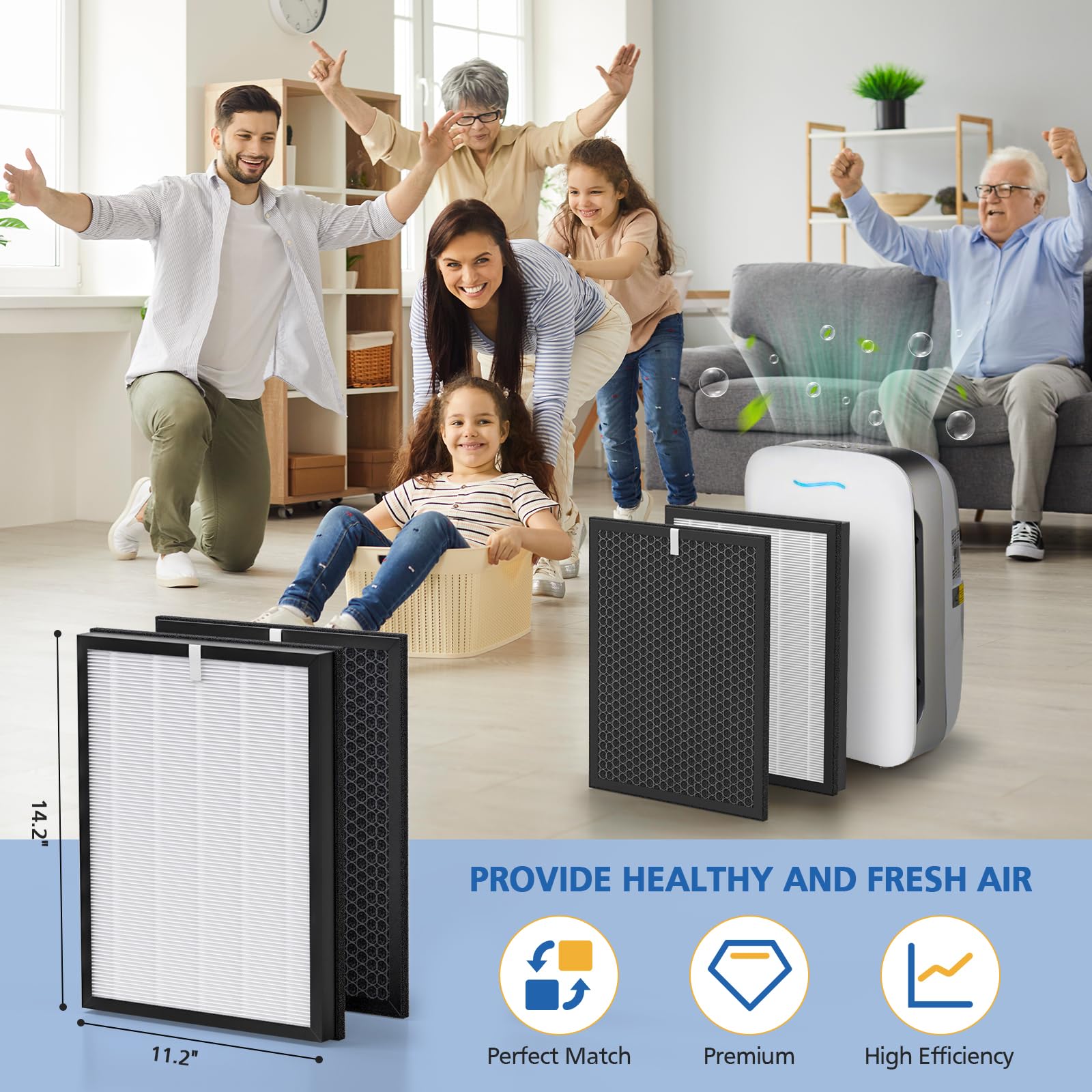LINNIW AP-B102 FSC-certified paper sustainability feature.