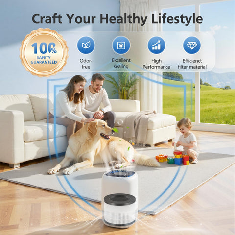 LINNIW DH12 activated carbon layer detail for odor absorption