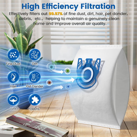 LINNIW GN bags are easy to install after a dirtier cleanup.