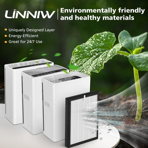 LINNIW G3 filter packaging uses FSC-certified paper