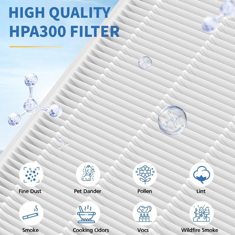Odor and smoke removal helps create a fresher indoor environment.