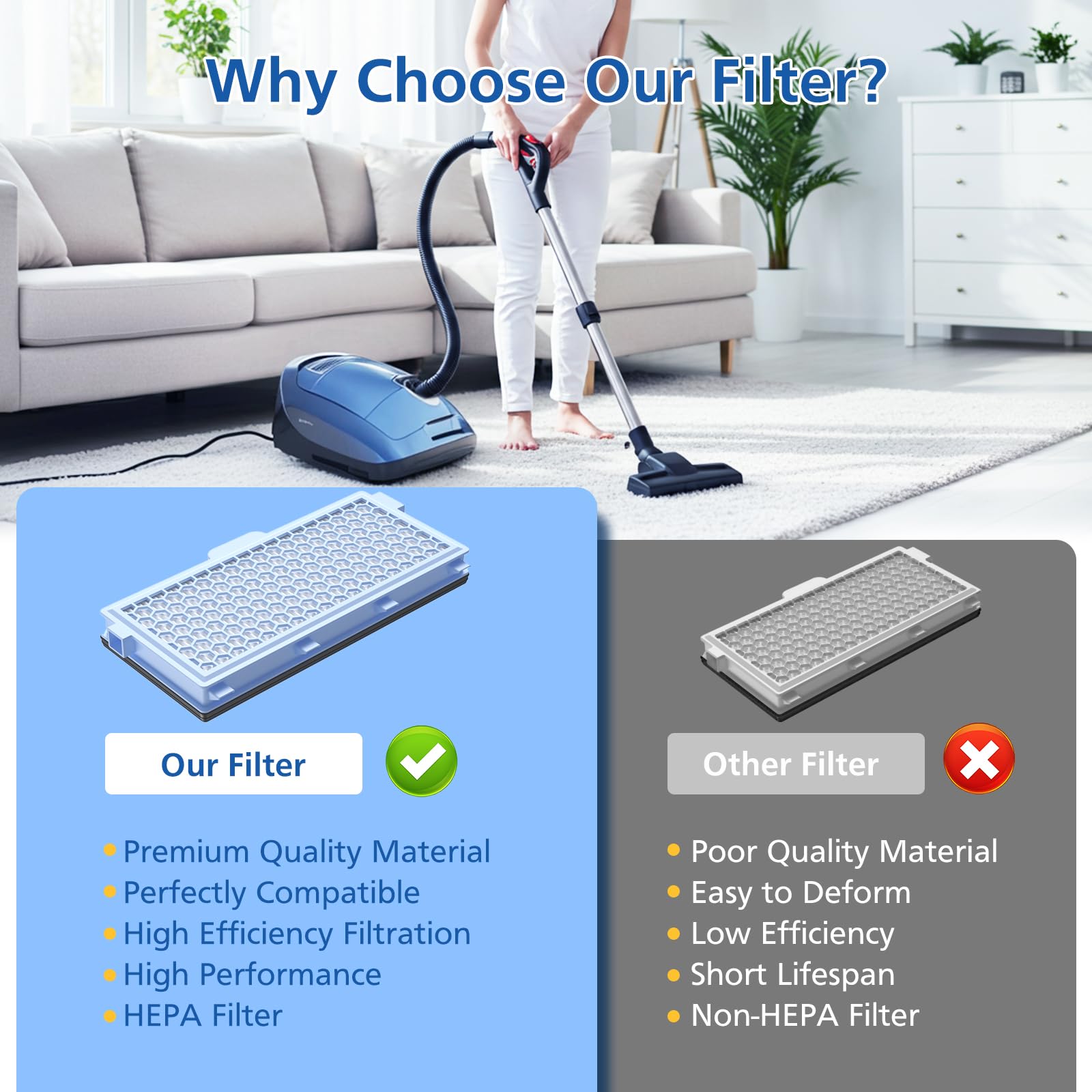 LINNIW large-space cleaning efficacy suggests improved suction power.