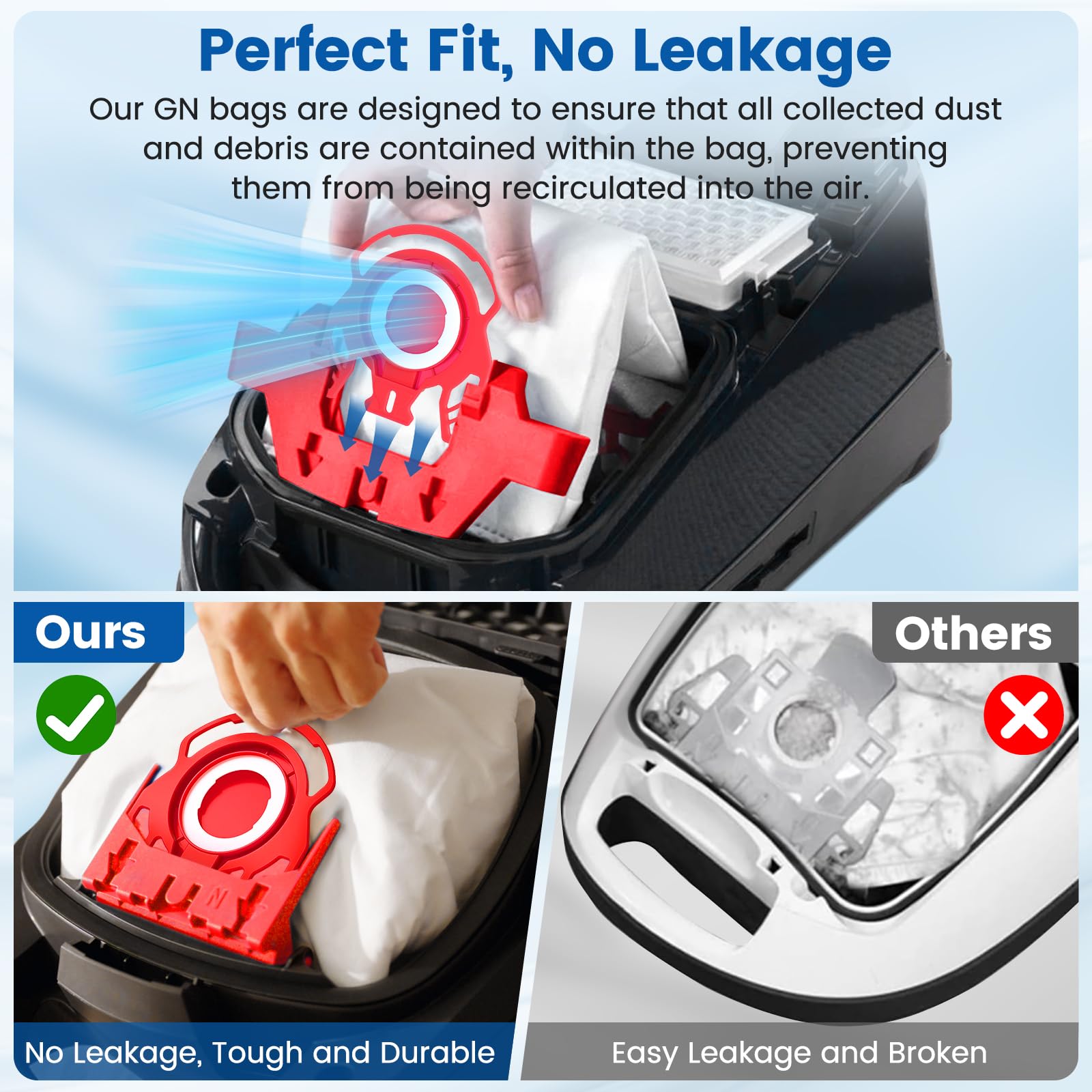 LINNIW 20-pack with additional motor and air filters