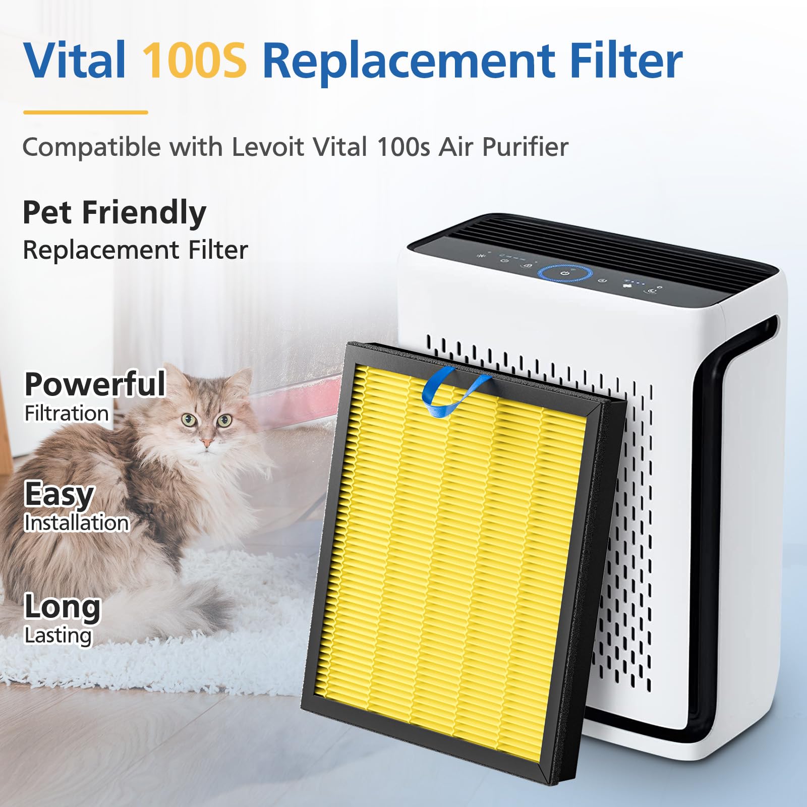 LINNIW Vital 100S 3-in-1 filter demonstrates enhanced particle capture