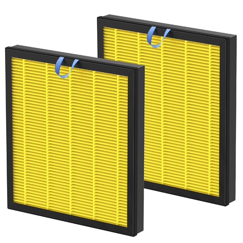 LINNIW Vital 100S filter pack showing two replacements for fresher indoor air