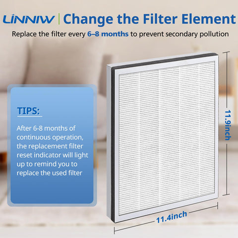 LINNIW Vital 100 instructions included for easy replacement.