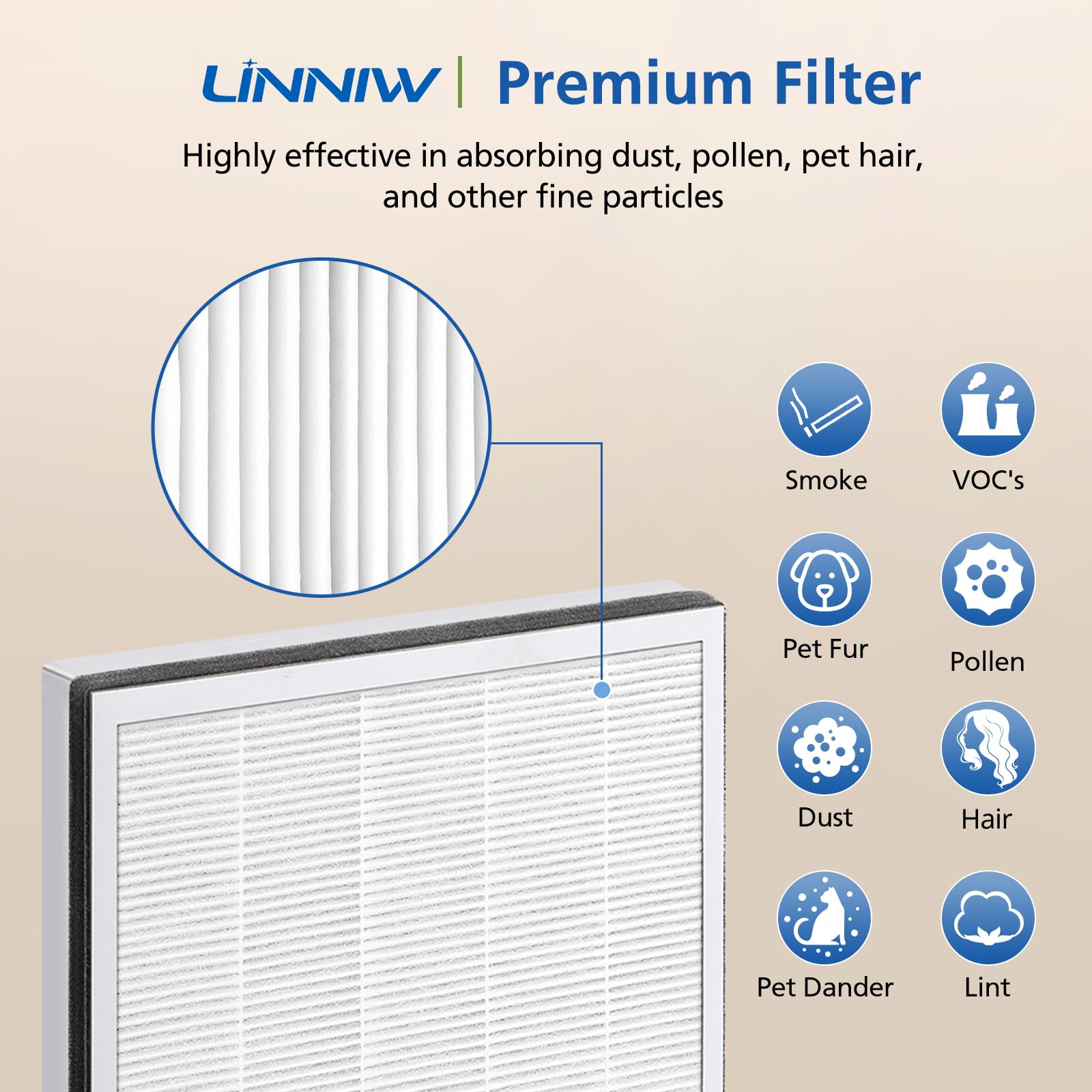 LINNIW Vital 100 pack shows included installation instructions