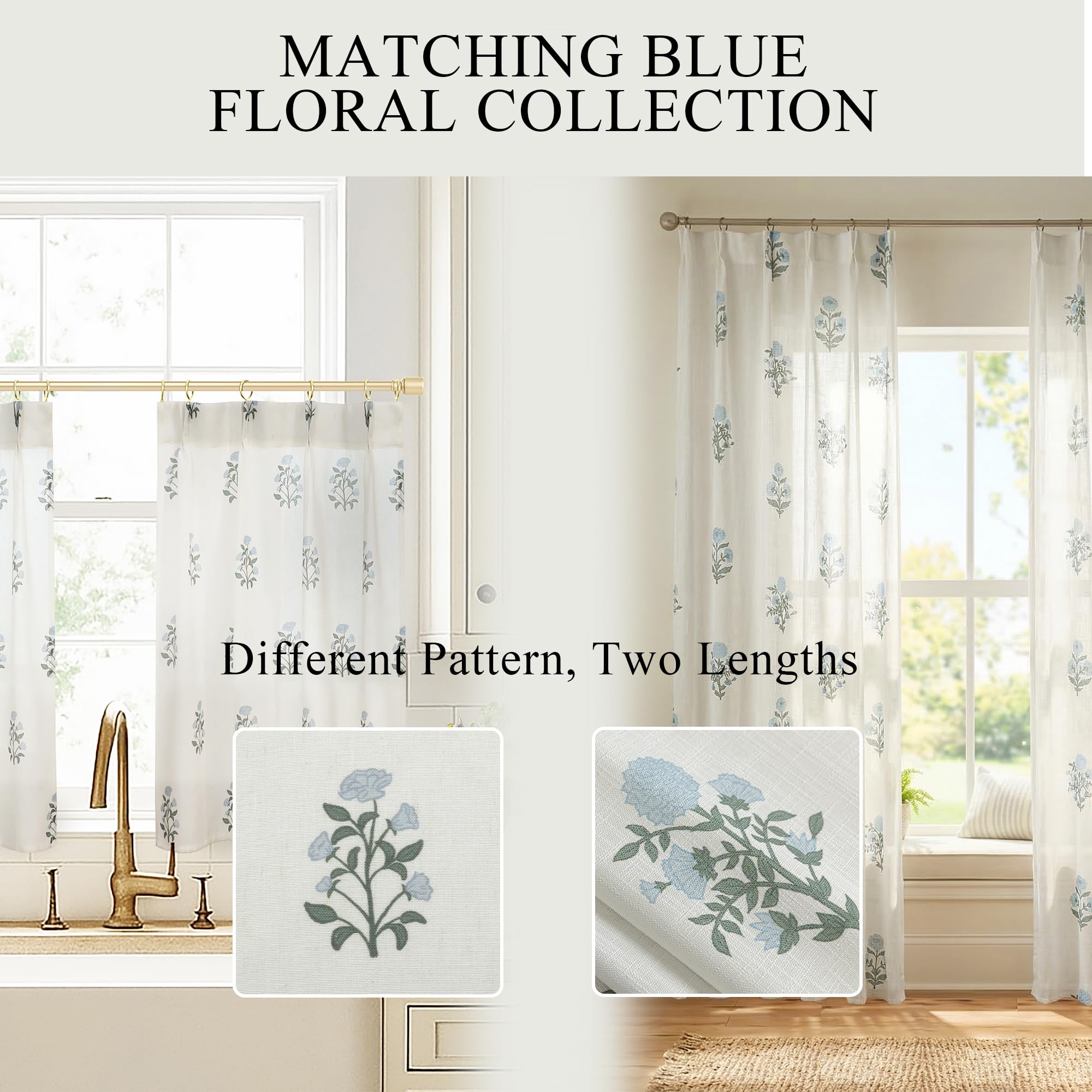 Lino Rosa pinch-pleat curtains provide privacy while diffusing daylight with linen-blend fabric.