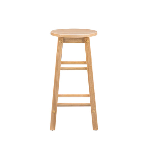 Linon barstool versatile design suits modern and classic spaces.