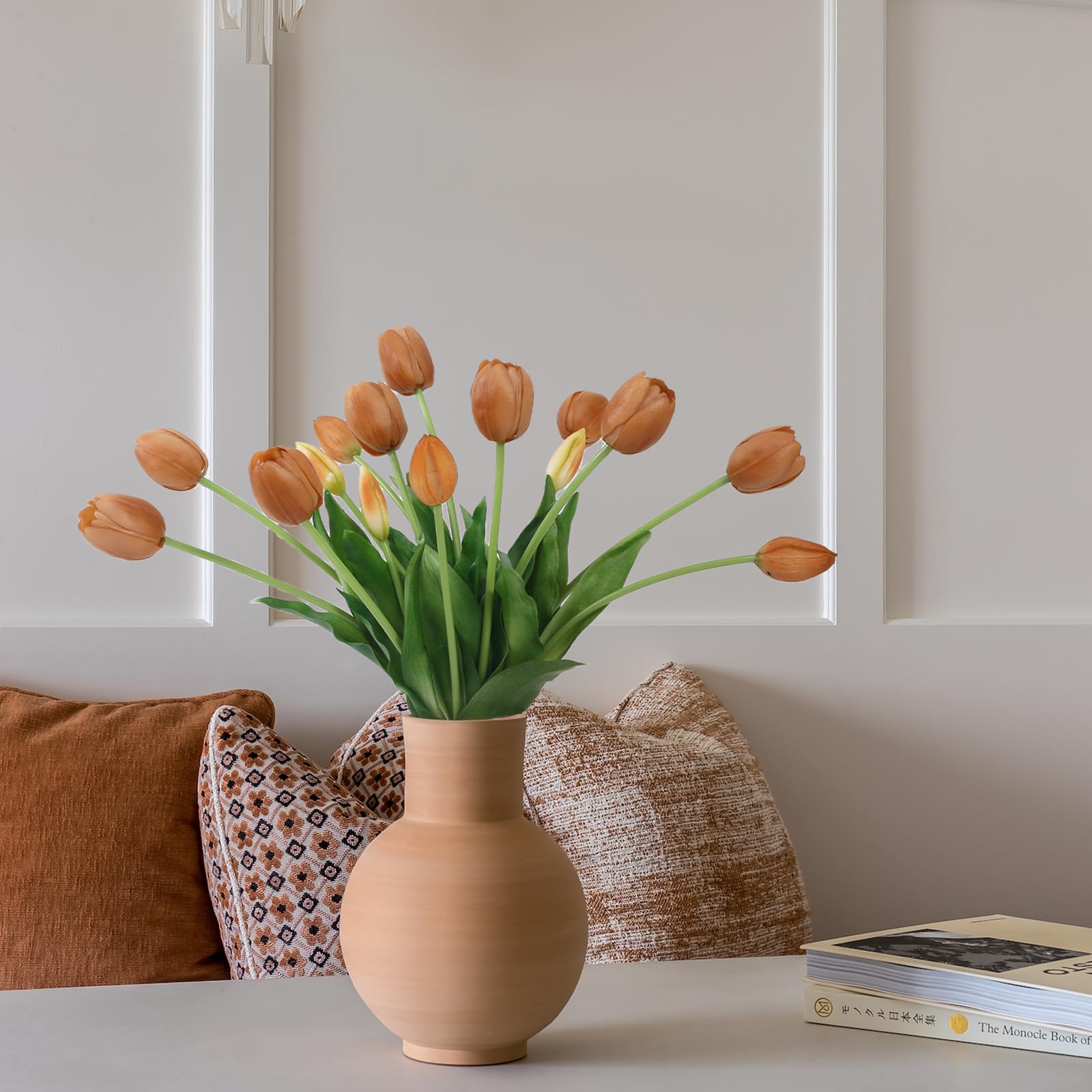 LINSIE coffee tulips ideal for weddings and events decor.