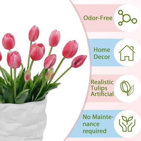 LINSIE waterproof and UV-resistant tulips suit outdoor or humid spaces.