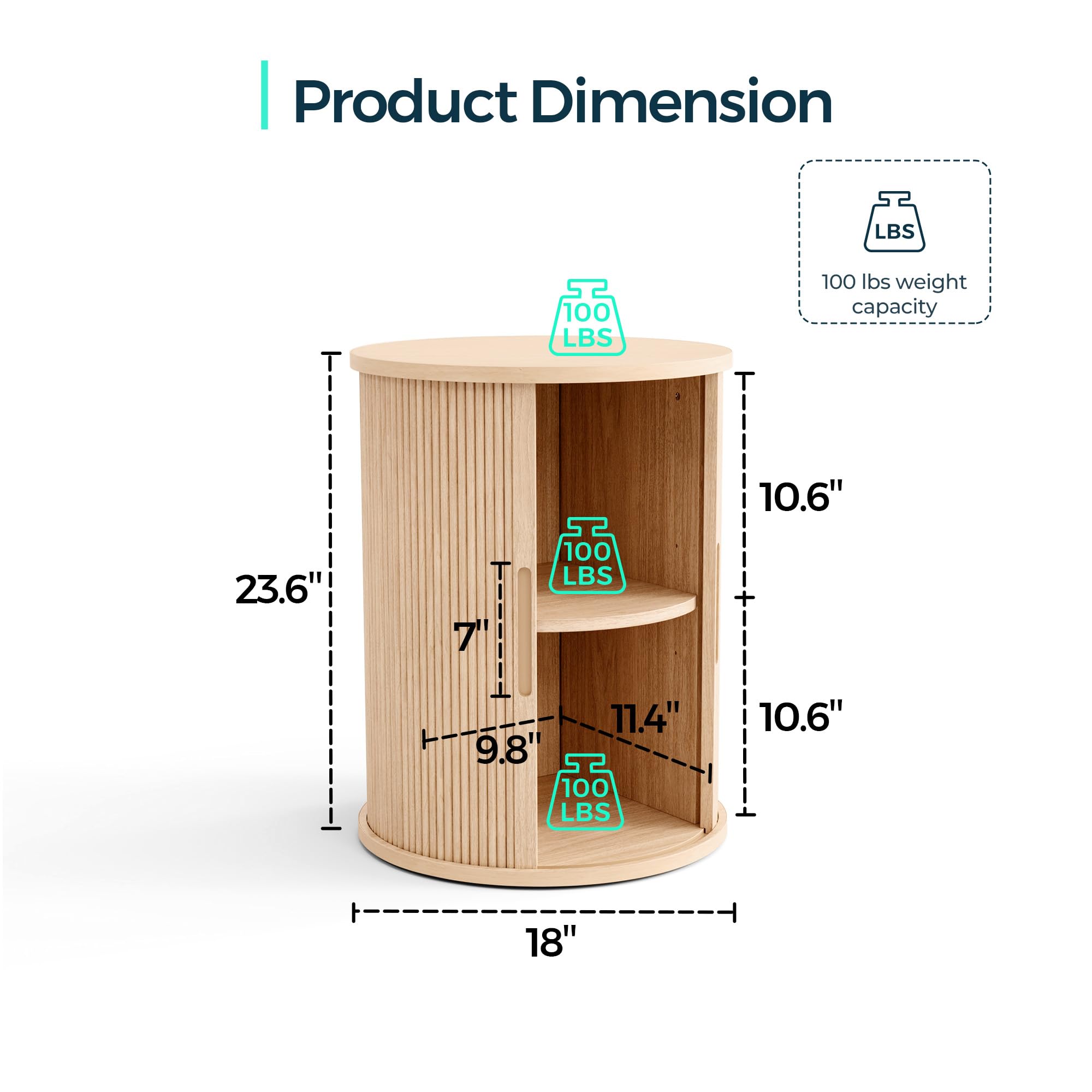 LINSY HOME storage shelf helps organize books and remotes