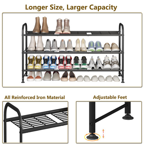 LINZINAR shoe rack in entryway keeps space neat