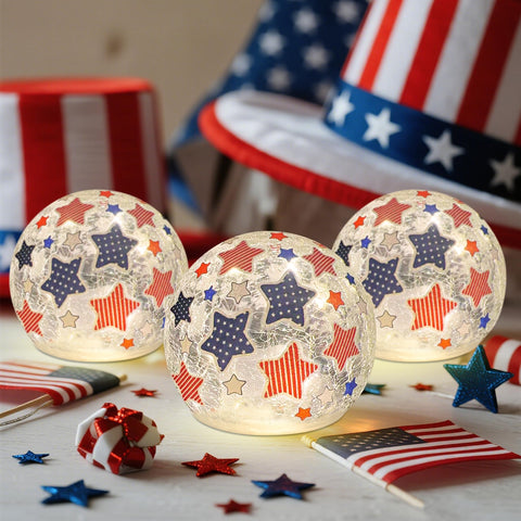 Liooty gift-ready Independence Day lights for neighbors and friends.