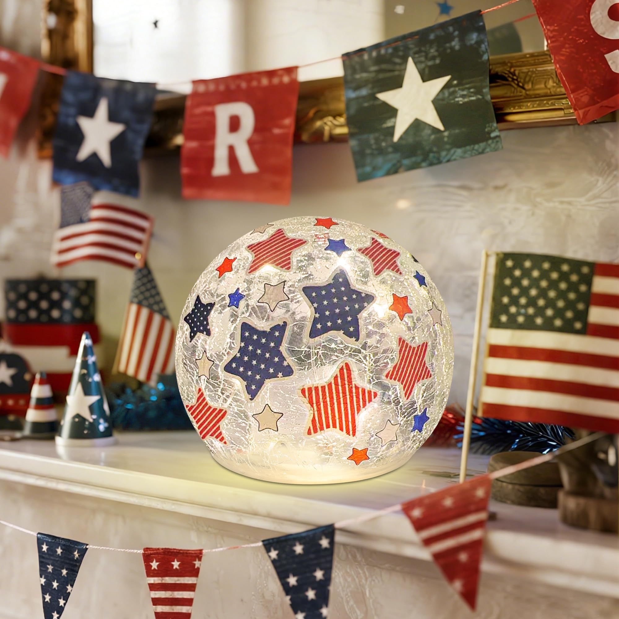Liooty compact three-pack adds cohesive holiday accents to any space.