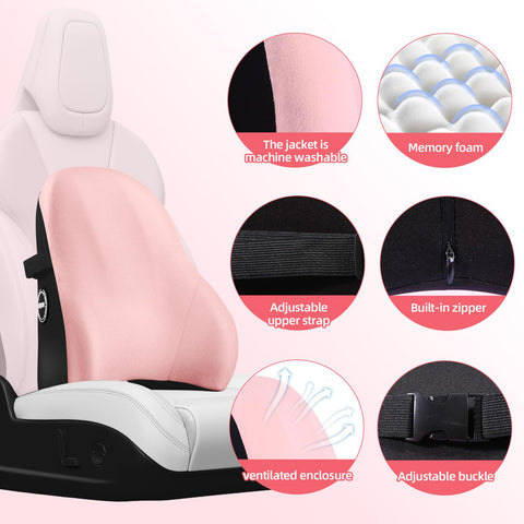 LIQUN waist support pillow ideal for travel and daily seating
