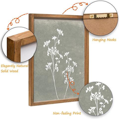 Liswit easy-hang farmhouse art for quick stylish updates