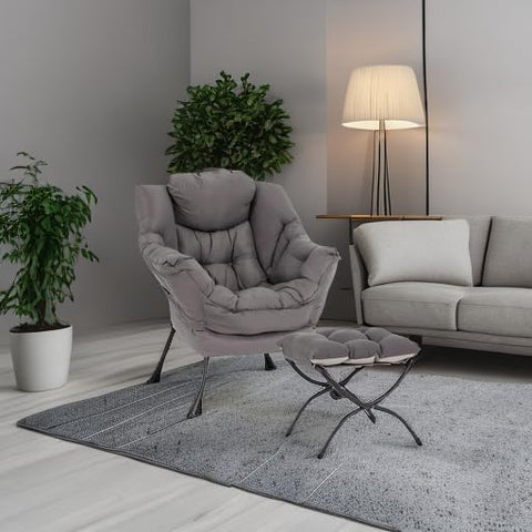 LITA Lazy Chair back support and ergonomic contour for relaxed lounging