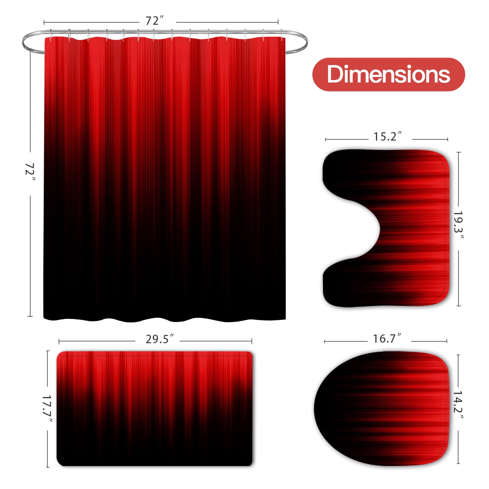 Litabel complete bathroom set in a realistic layout for inspiration.