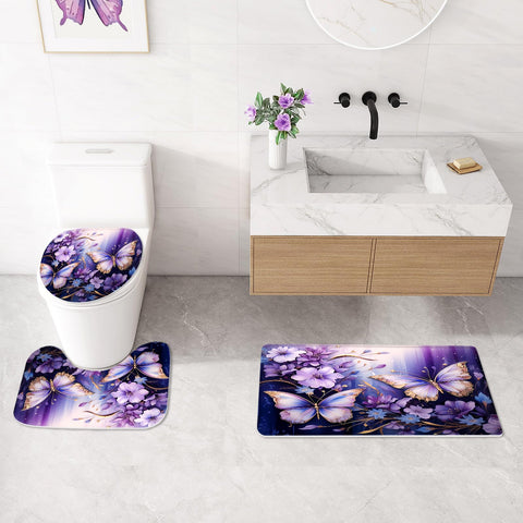 Litabel toilet lid cover complements the set with soft cushioning