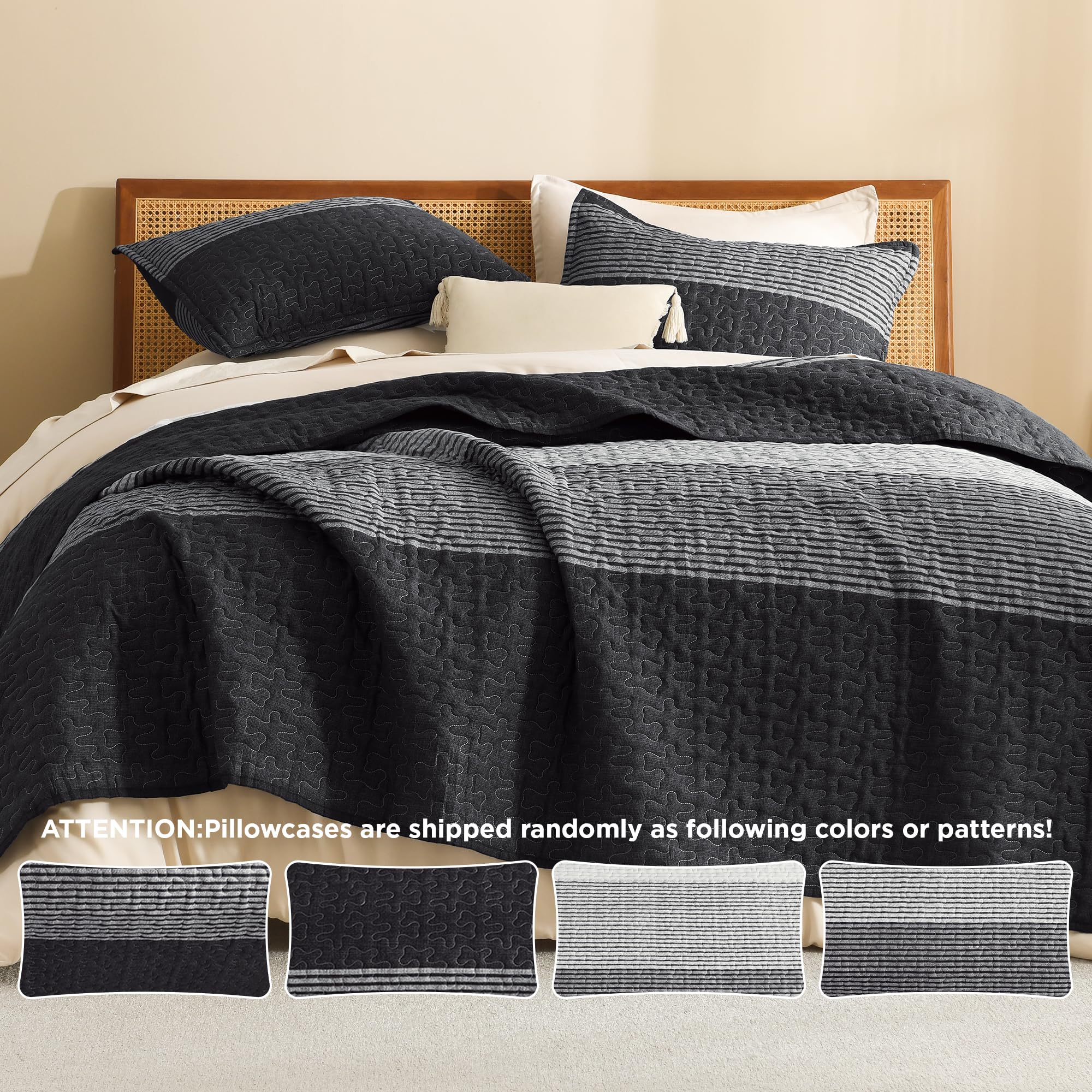 Litanika bedroom decor scene demonstrates versatile look for any season.