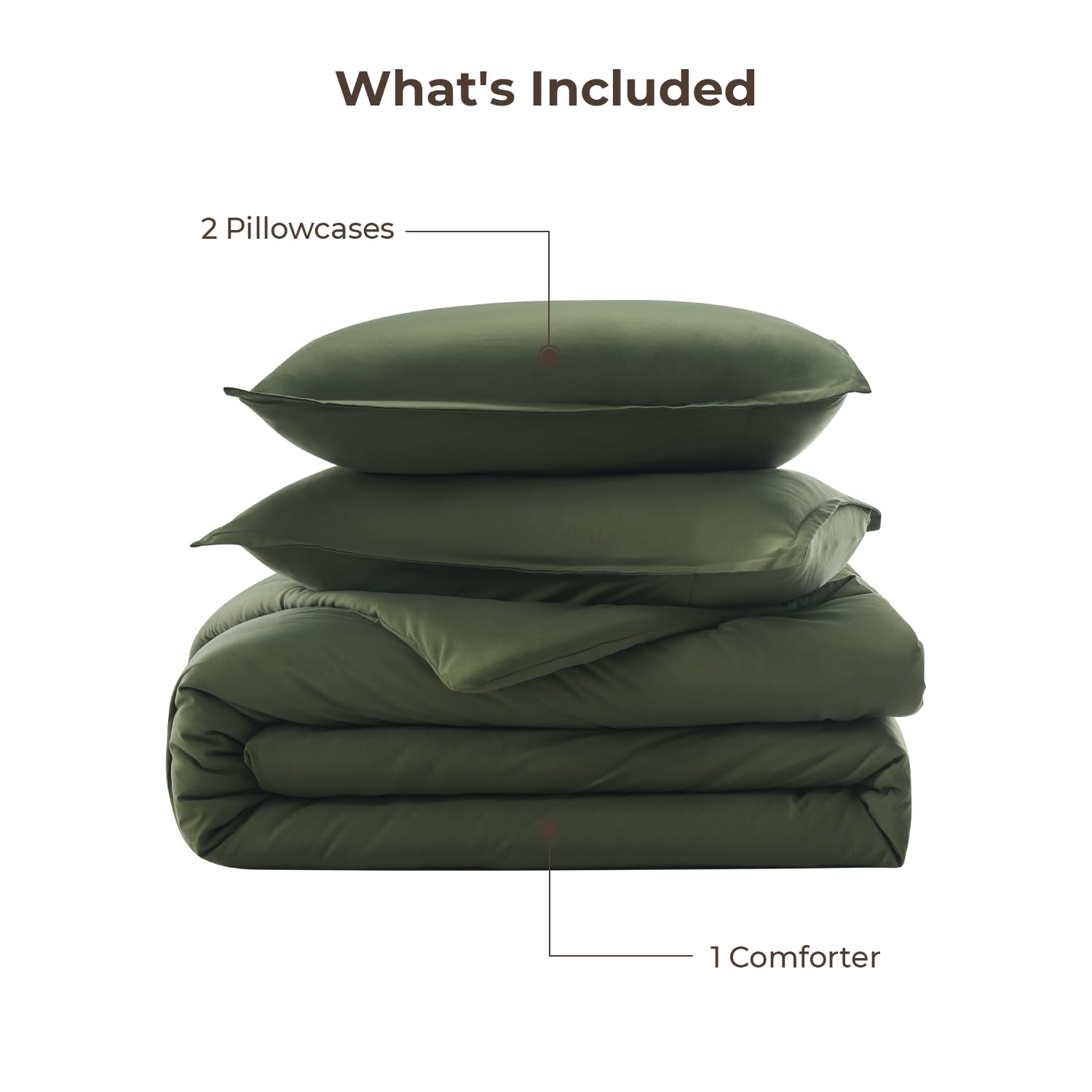 Litanika packaging puff feature helps prepare the comforter for first use.