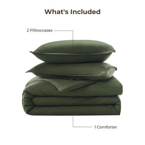 Litanika packaging puff feature helps prepare the comforter for first use.