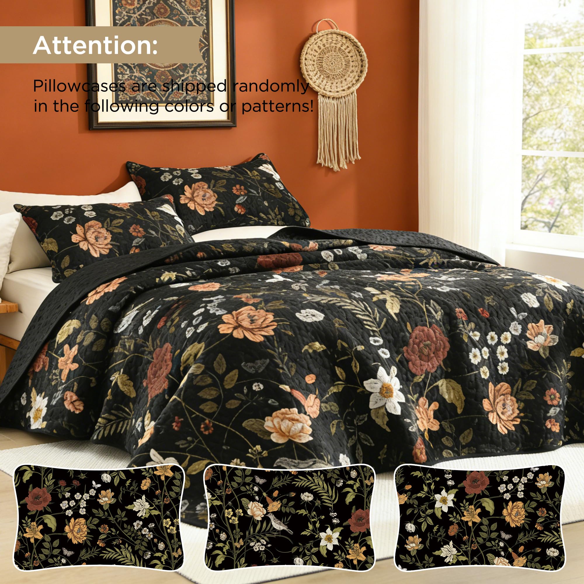 Litanika pillowcases 20x36 complement the quilt with coordinated style.