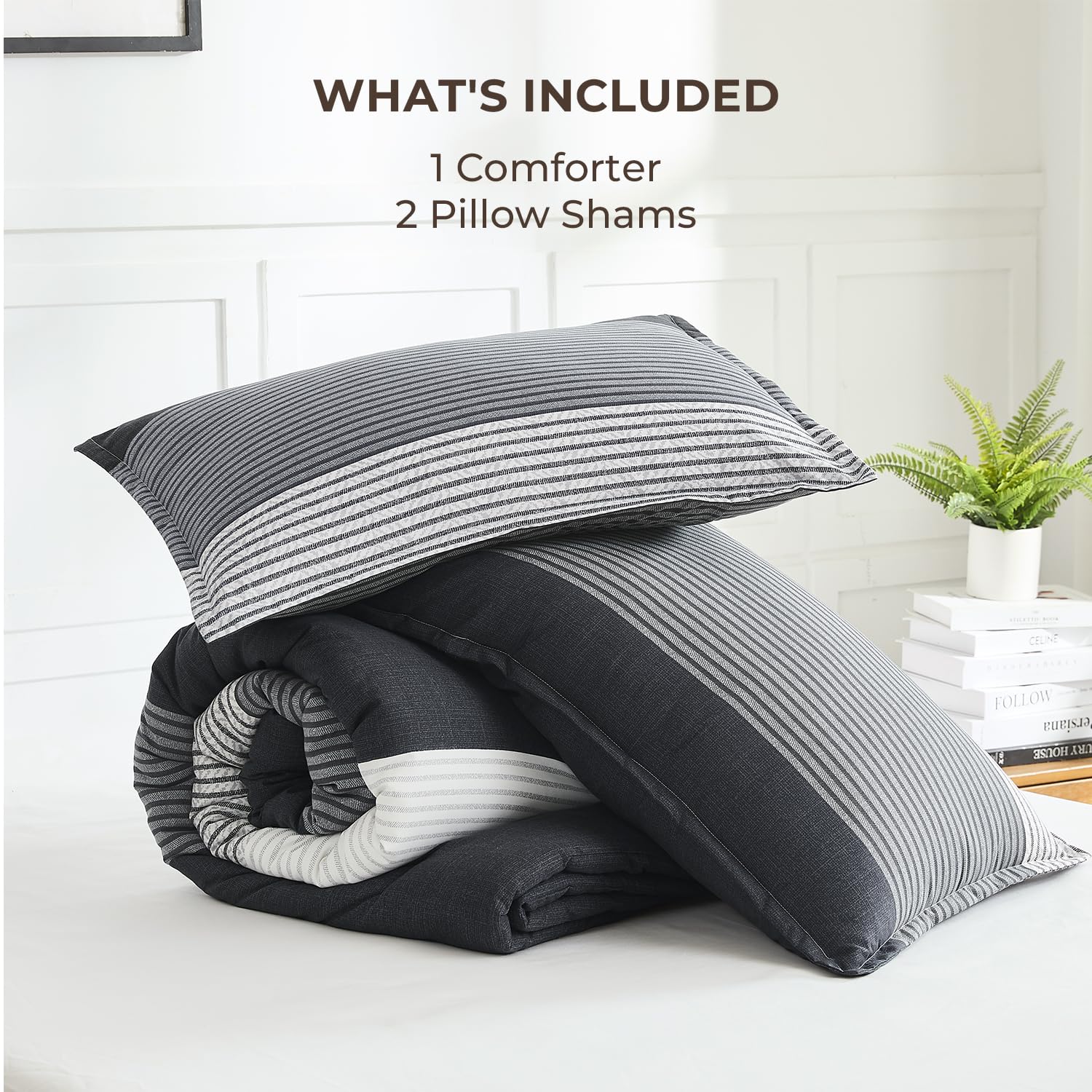 Litanika gift-worthy bedding set suits housewarming occasions.