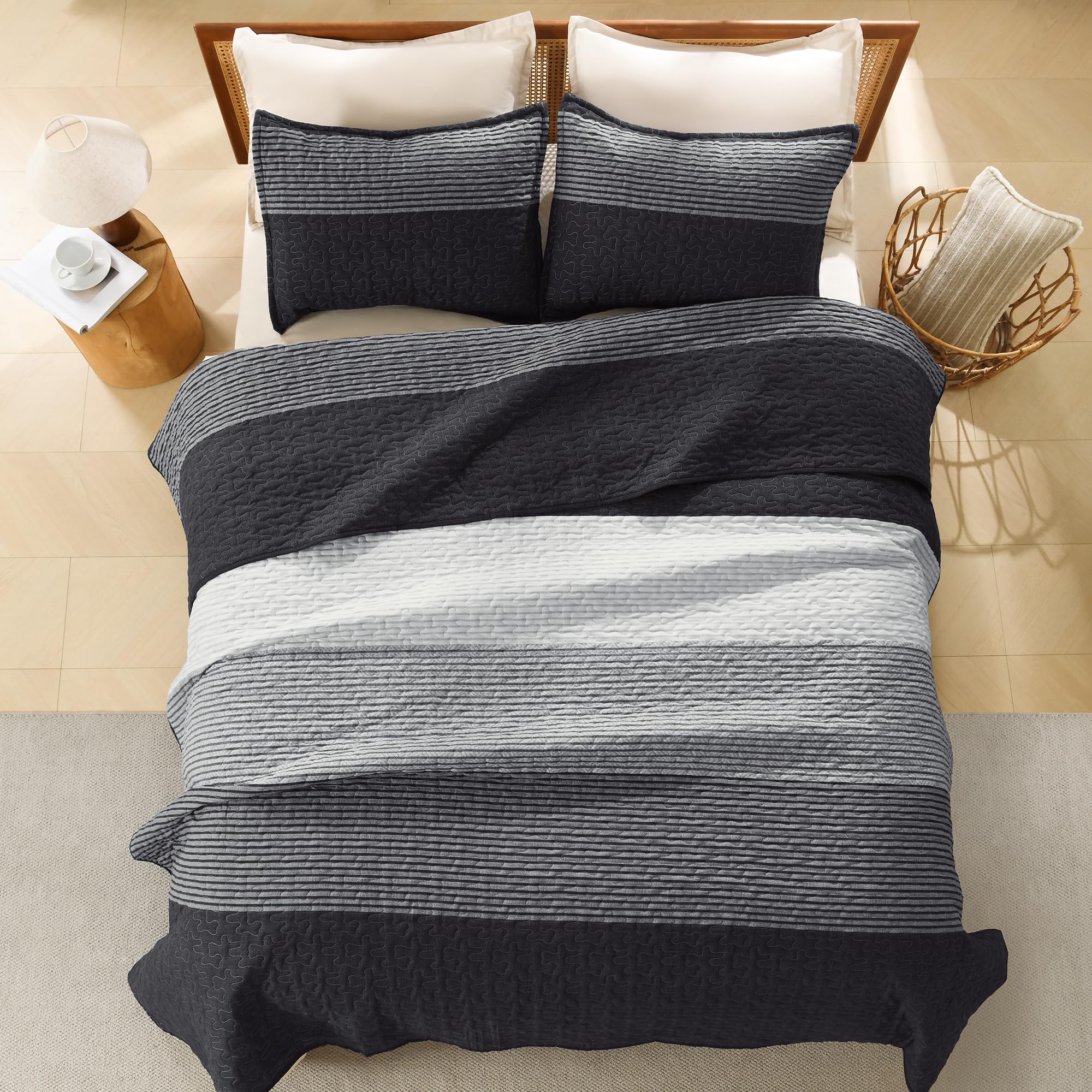 Litanika pillowcase pair closeup reveals smooth finish and plush comfort.
