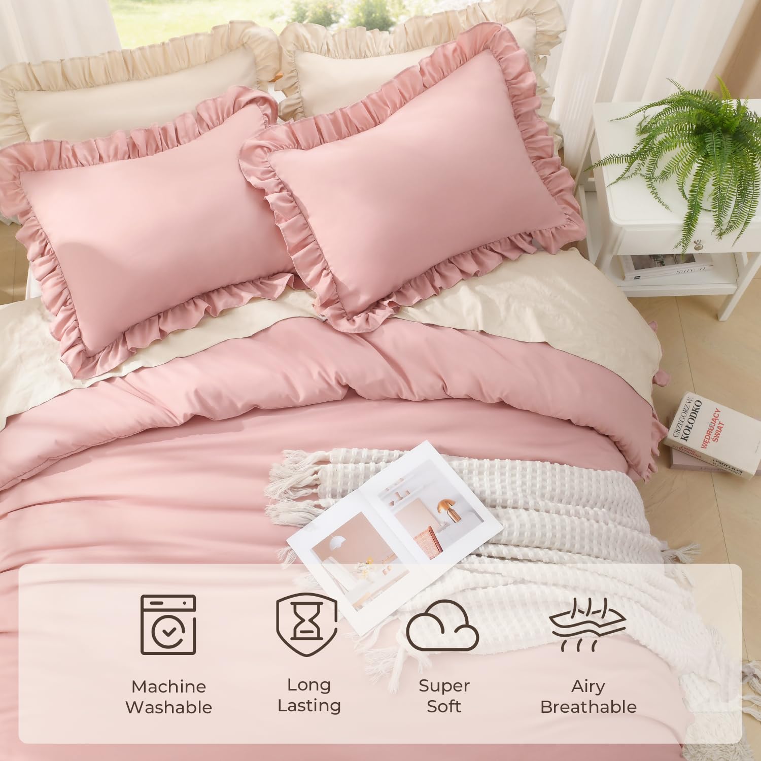 Litanika pillowcases 20x26 complete the look and comfort